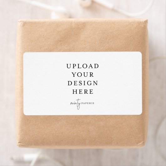 2" x 3,75"-Etikett - Landschaft (Insitu)