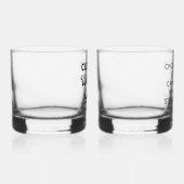 2 x Personalisiertes Whiskey-Glas 12oz Whiskyglas (Rechts)