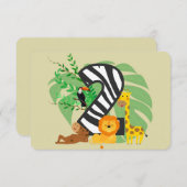 2 years old! Happy Birthday baby! Mitteilungskarte (Vorne/Hinten)