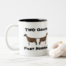 2 Ziegen Früher normal! - Oberhasli Milchziegen