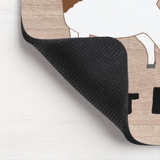2 Ziegen Vergangenheit normal! - Fleisch von Rinde Mousepad (Ecke)