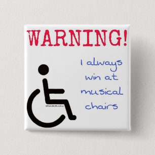 2 Zoll Abzeichen - Musikstühle Button