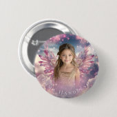 2-Zoll-Hommage an den Celestial Angel Button (Vorne & Hinten)