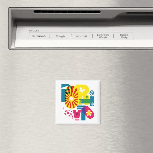 2 Zoll Square Magnet (In Situ (Geschirrspüler))