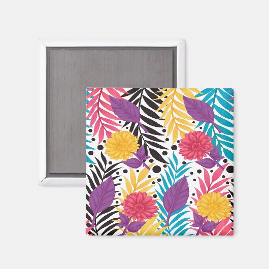 2 Zoll Square Magnet (Vorderseite/Rückseite)