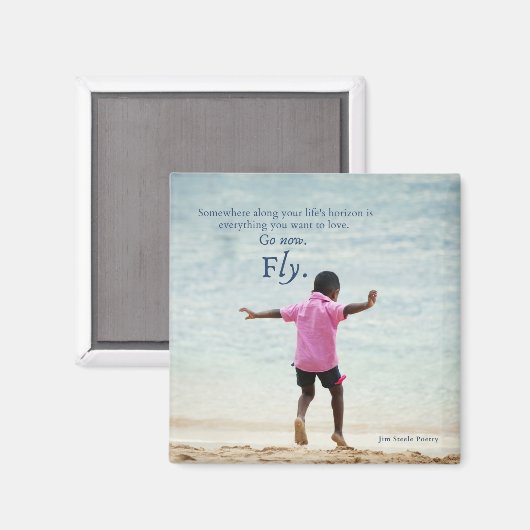 2 Zoll Square Magnet (Vorderseite/Rückseite)