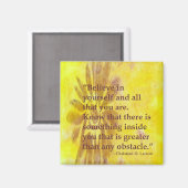 2 Zoll Square Magnet 100% Gerecycelt Papier (Vorderseite/Rückseite)