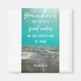 2 Zoll Square Magnet - Altes Wasser Magnet 1