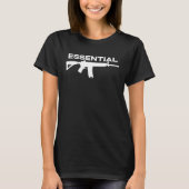 2A 2. Änderung Essential AR15 Pro Gun T-Shirt (Vorderseite)