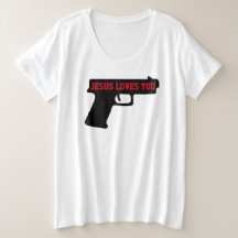 2A - JESUS-LIEBEN IHNEN T - Shirt für die weiblich