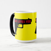 2A - JESUS LIEBEN SIE 15 Oz. Verwandlungstasse (Vorderseite Links)