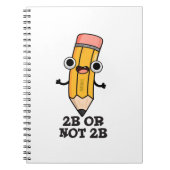 2b oder nicht 2b Funny Shakespeare Pencil Pub Notizblock (Vorderseite)