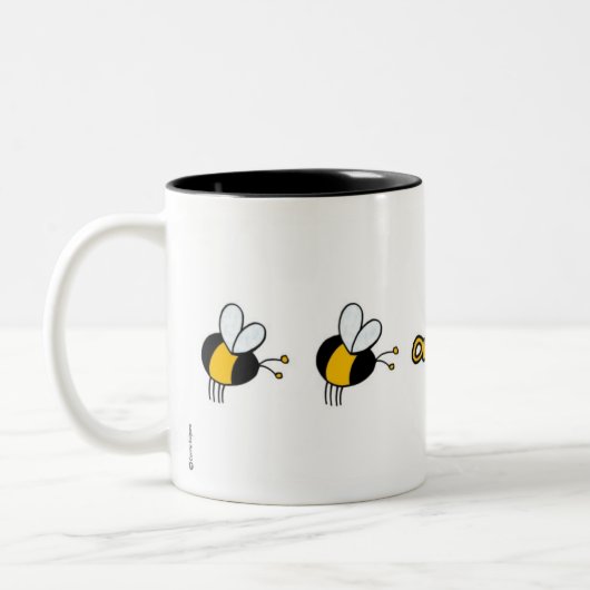 2b oder nicht 2b zweifarbige tasse (Links)