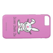 2cute 2talk 2u Case-Mate iPhone hülle (Rückseite (Horizontal))