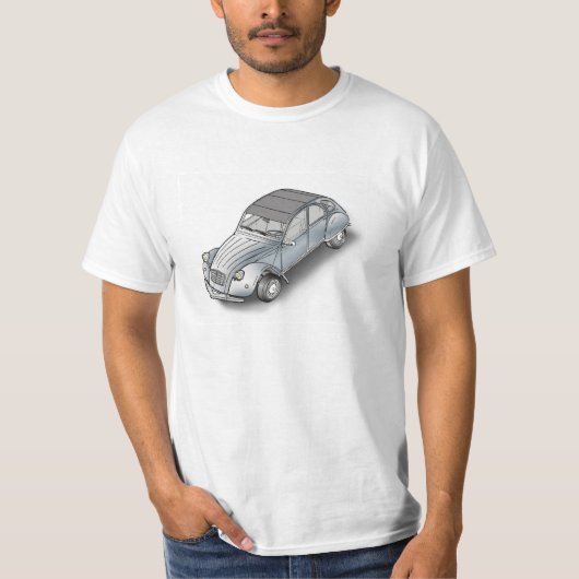 2CV Citroen T-Shirt (Vorderseite)