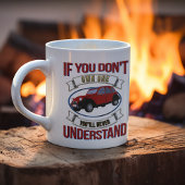 2CV Deux Chevaux Oldtimer Sie werden nie verstehen Kaffeetasse