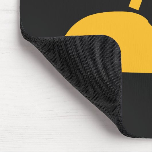 2CV Deux Chevaux trifft Gelbente Mousepad (Ecke)