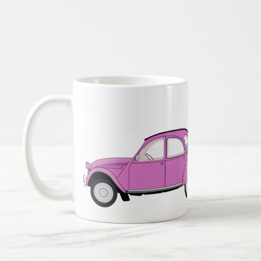 2CV - die Ente - die Legende Kaffeetasse (Links)