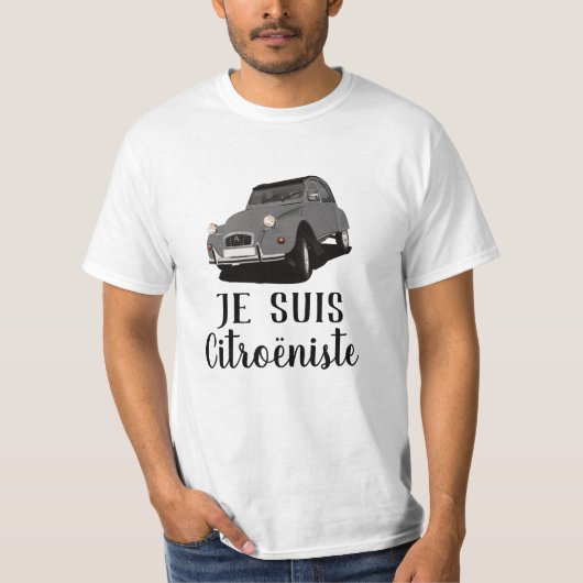 2CV - Je suis T-Shirt (Vorderseite)