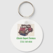 2CV KeyChain Schlüsselanhänger (Vorderseite)
