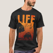 2CV Oldtimer Life ist kurz langweilig zu fahren T-Shirt (Vorderseite)