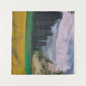 2d Abbildung. Ölmalerei Landschaft Kunst. Ländlich Wandteppich (Vorderseite (Horizontal))