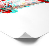 2D AC Transitbus Alte Schule Poster (Ecke)