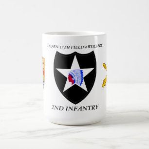 2D BN 17. FELDKÜNSTLER 2ND INFANTRIEDIVISION KAFFEETASSE