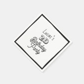 2D Comic Boys 2. Geburtstag Serviette (Ecke)