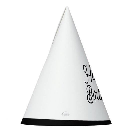 2D Comic Style Geburtstag Partyhütchen (Links)