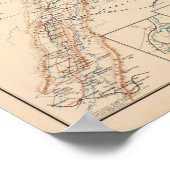 2d Corps AN Va, Lager, Taschen, Routen Poster (Ecke)