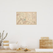 2d Corps AN Va, Lager, Taschen, Routen Poster (Küche)