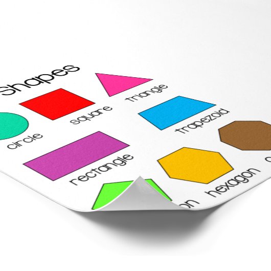 2D Form Poster (Ecke)