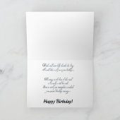 2D Geburtstags-Karte Karte (Innenseite)