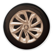 2D Grafik des Auto-Rades Keramikknauf (Vorderseite)