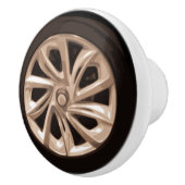 2D Grafik des Auto-Rades Keramikknauf (Rechts)