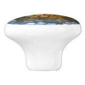 2D Grafik des Disco-Balls Keramikknauf (Seitenansicht)