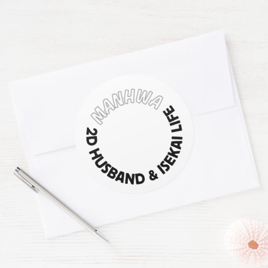 2d husband and isekai life sticker | manhwa sticke (Umschlag)