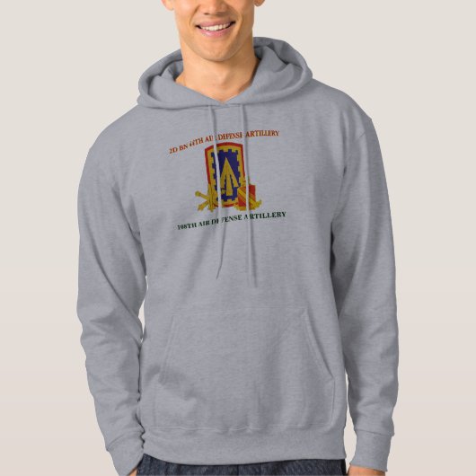2D LUFTVERTEIDIGUNGS-ARTILLERIE-MIT KAPUZE HOODIE (Vorderseite)