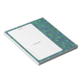 2D-Quadrate | Daily Notes and Checklist Notepad Notizblock (angewinkelt)