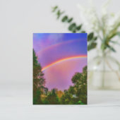 2DOPPELRAINBOW-POSTKARTE POSTKARTE (Stehend Vorderseite)