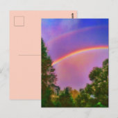 2DOPPELRAINBOW-POSTKARTE POSTKARTE (Vorne/Hinten)
