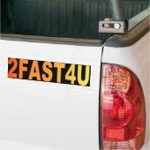 2FAST4U AUTOAUFKLEBER (Auf Lkw)