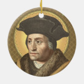 2für 1 Heilige: SS. John Fisher & Thomas More Keramikornament (Hinten)