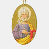 2für 1 Heilige: SS. Peter & Paul Keramik Ornament (Links)