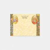 2für 1: SS. Peter & Paul (PL 07 & PL 06) 4"x3" Post-it Klebezettel (Vorderseite)