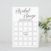 2in1 Bridal Bingo & Whats in Ihren Purse Games (Stehend Vorderseite)