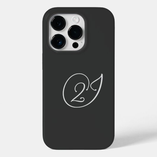 "2J"-Logo Case-Mate iPhone Hülle (Rückseite)