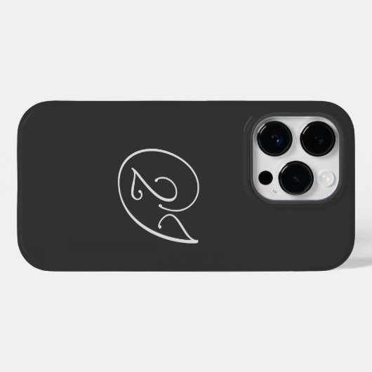 "2J"-Logo Case-Mate iPhone Hülle (Rückseite (Horizontal))