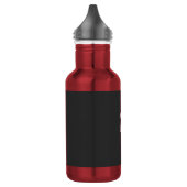 "2J"-Logo Edelstahlflasche (Links)